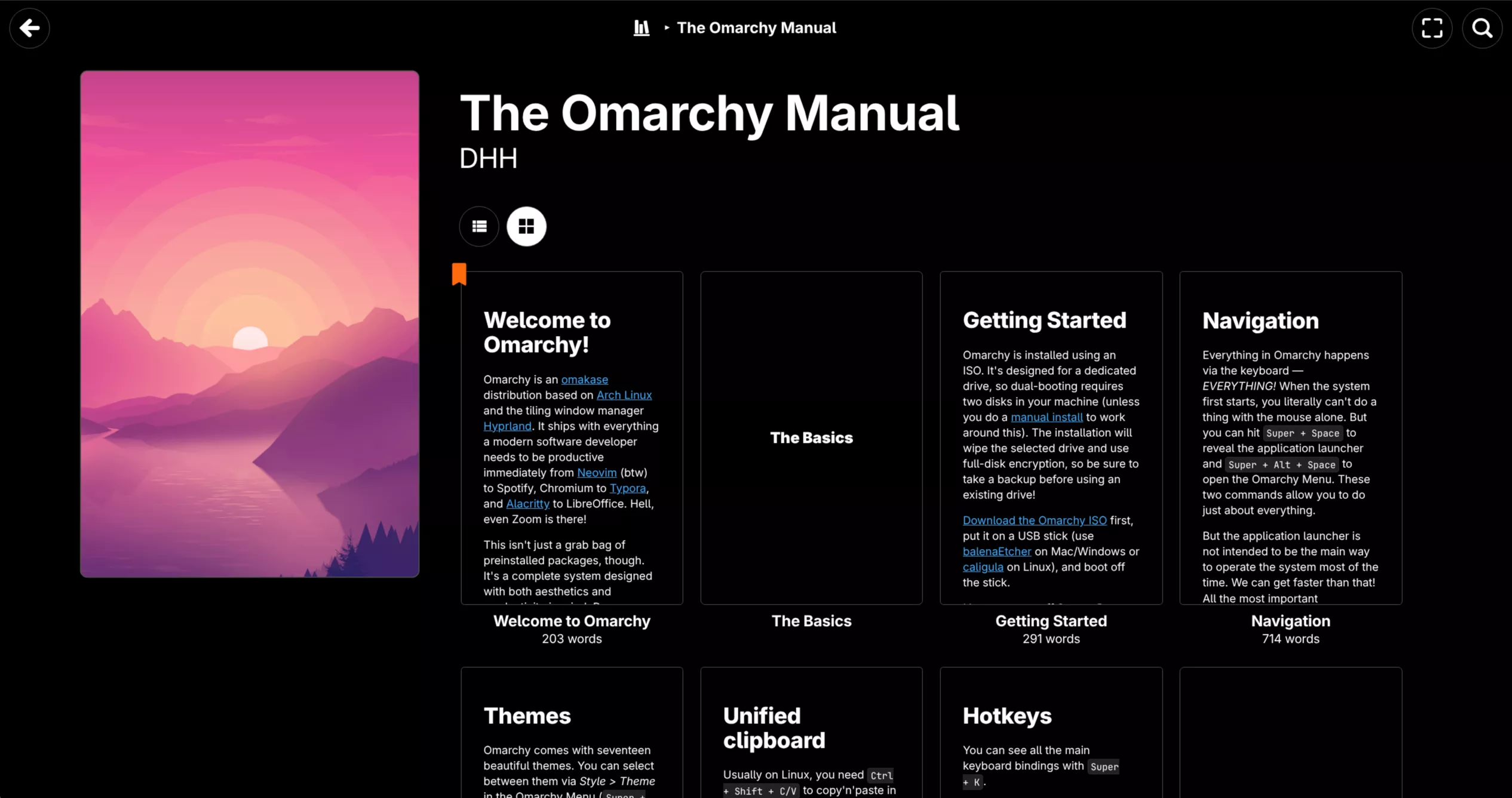 omarchy Manual